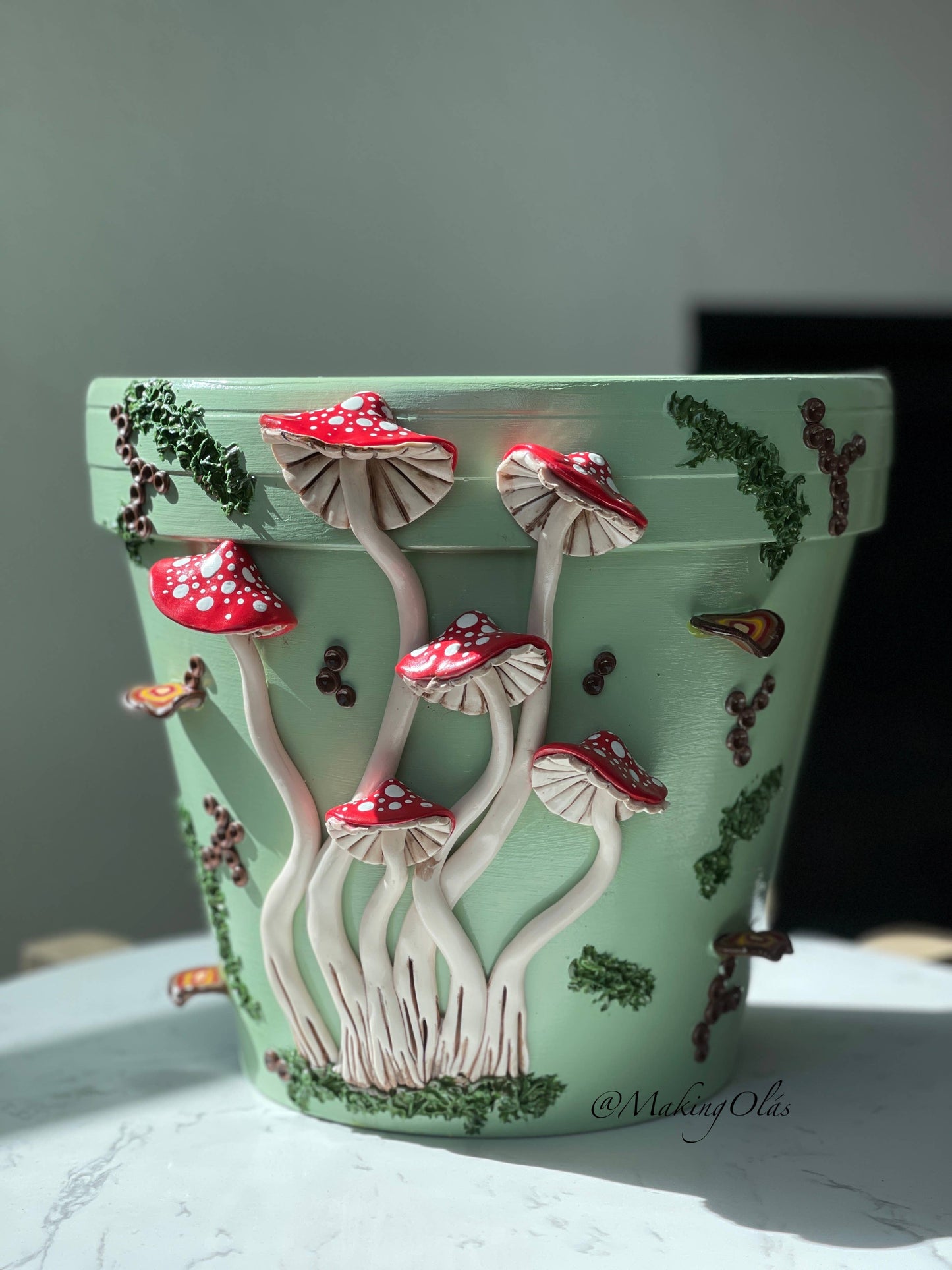 Mushroom Plant Pots