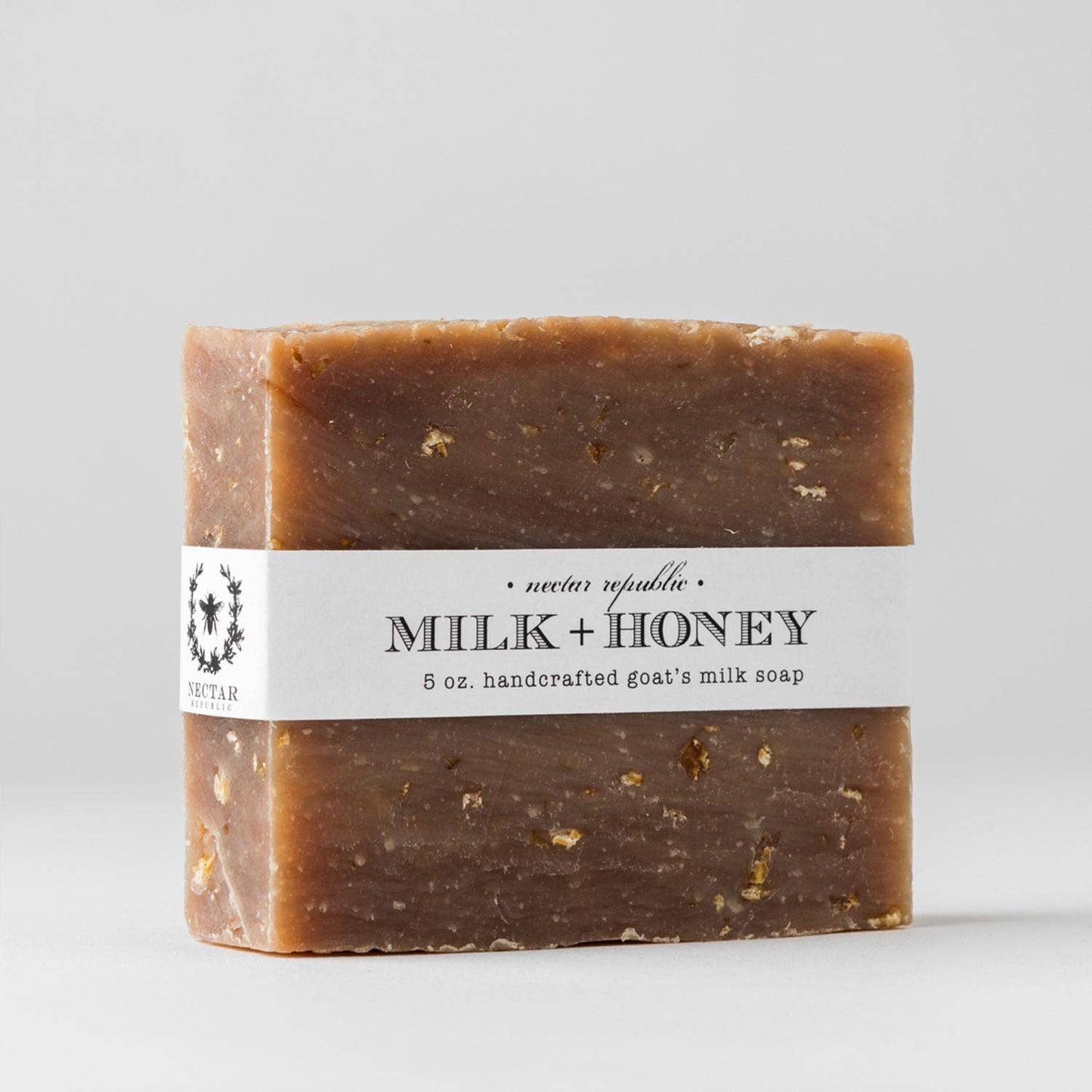 Milk + Honey : Bath Soap ( moisturize, exfoliate )