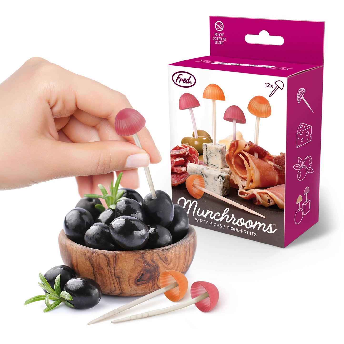 Munchrooms - Mushroom Reusable Party Picks