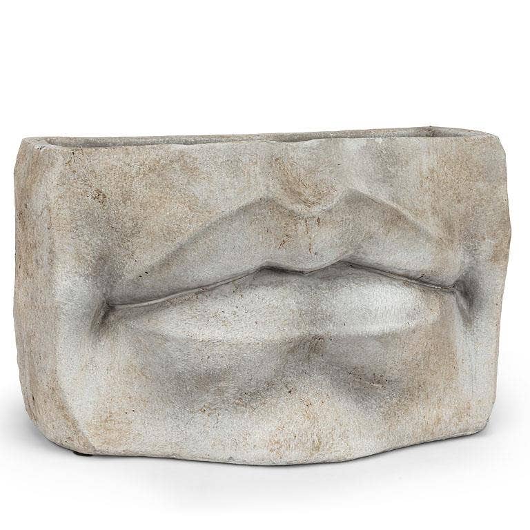 Lip Rectangle Planter-5x8"W