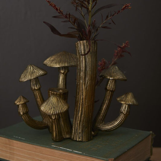 Clustered Mushroom Budvase
