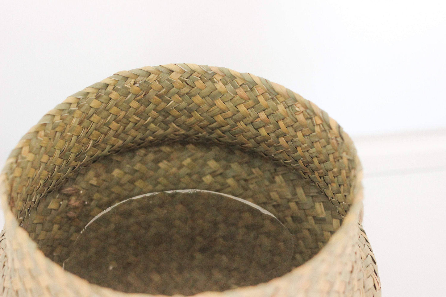 Boho Hanging Seagrass Belly Basket