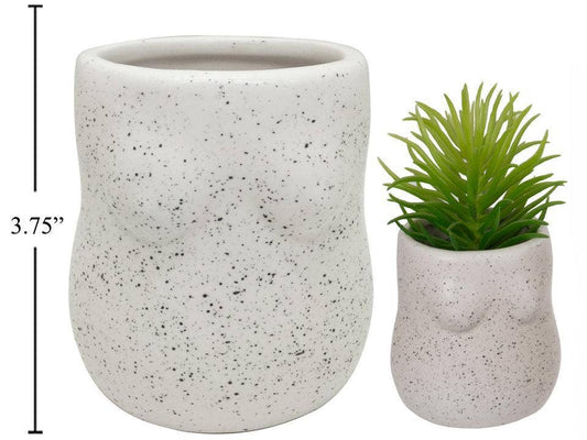 Body Vase Matte White