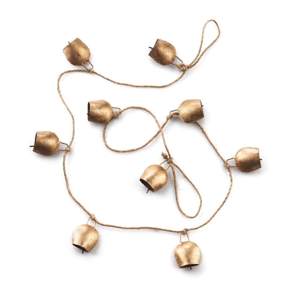 Gold Bell Garland